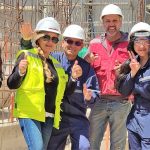 Estudiantes técnico profesionales de región de Valparaíso realizan pasantías en obras de construcción
